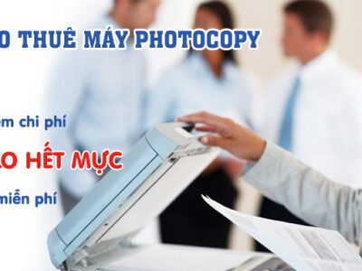 Dịch Vụ Cho Thuê Máy Photocopy